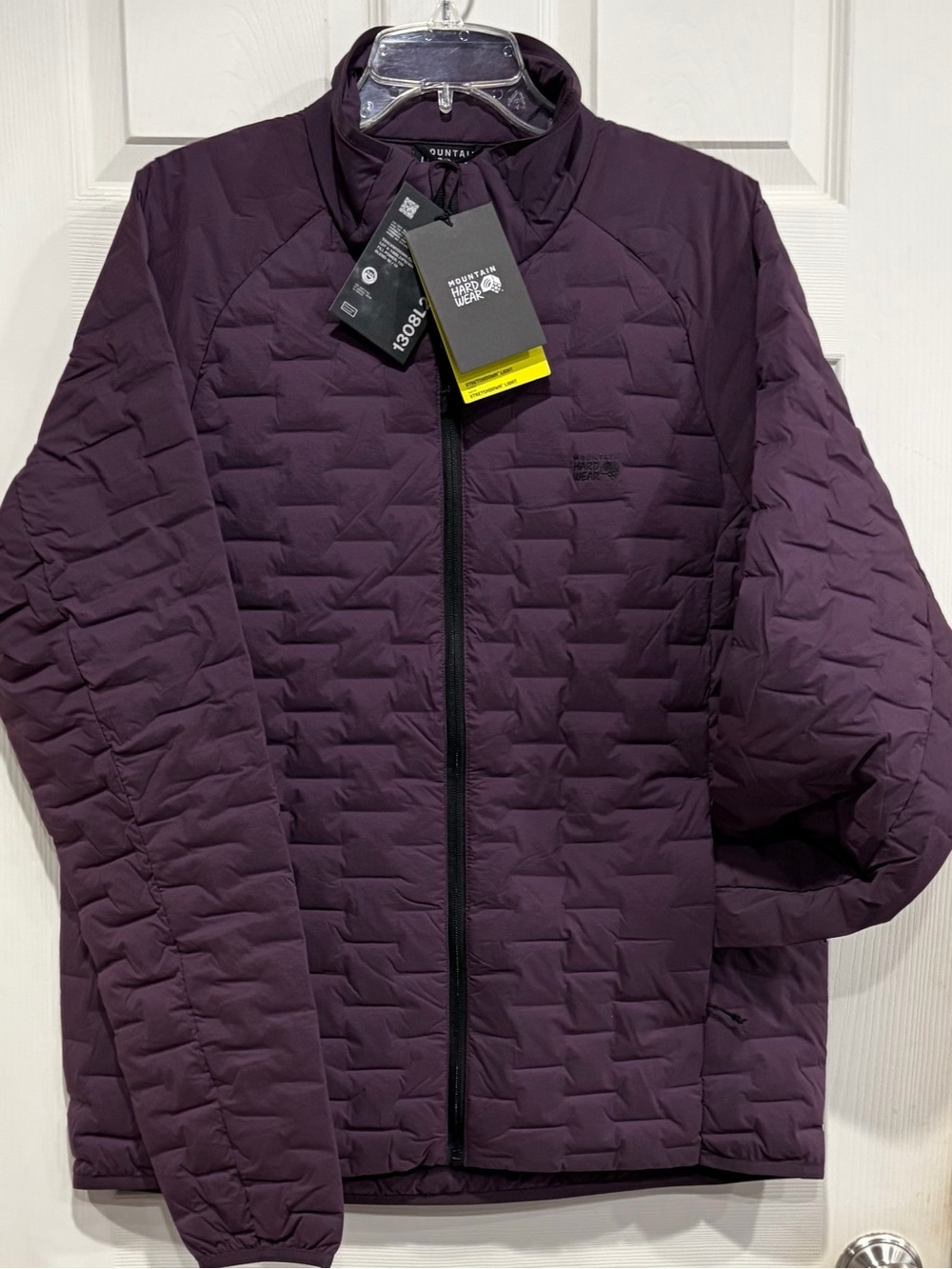 Mountain Hardwear Men's Large Stretchdown Light Jacket Dusty Purple NWT
